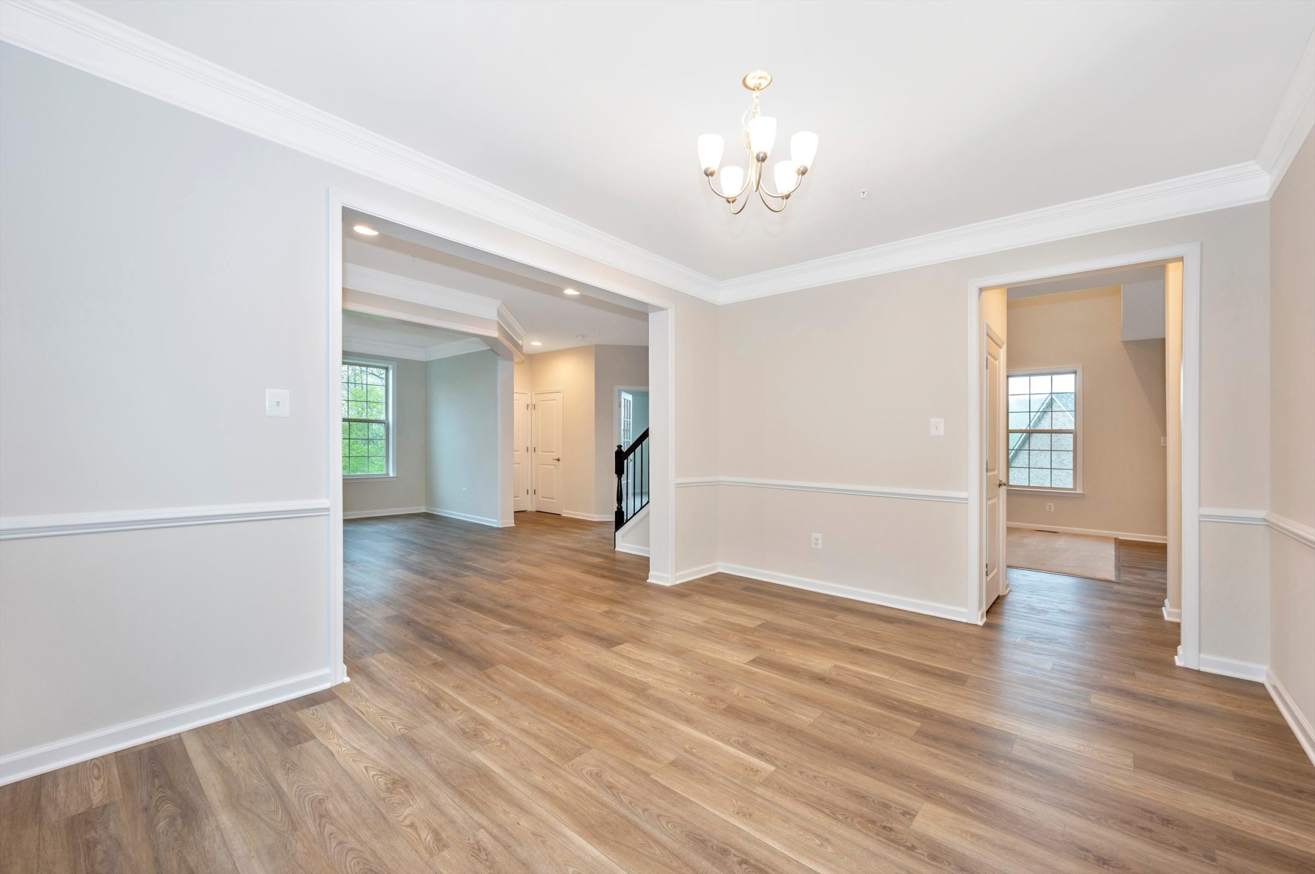 Kingston V dining room New Home by Ryan Legacy Builders, Myersville & Frederick MD