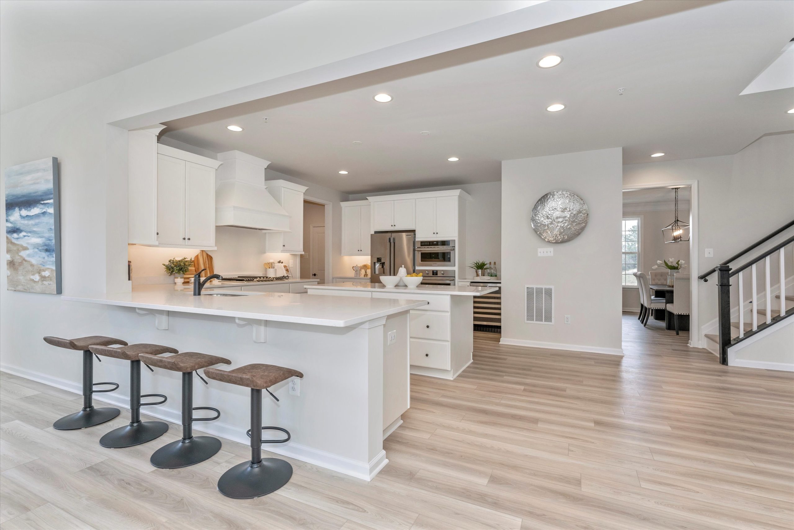 Radford IV Kitchen New Home by Ryan Legacy Builders, Frederick & Myersville MD