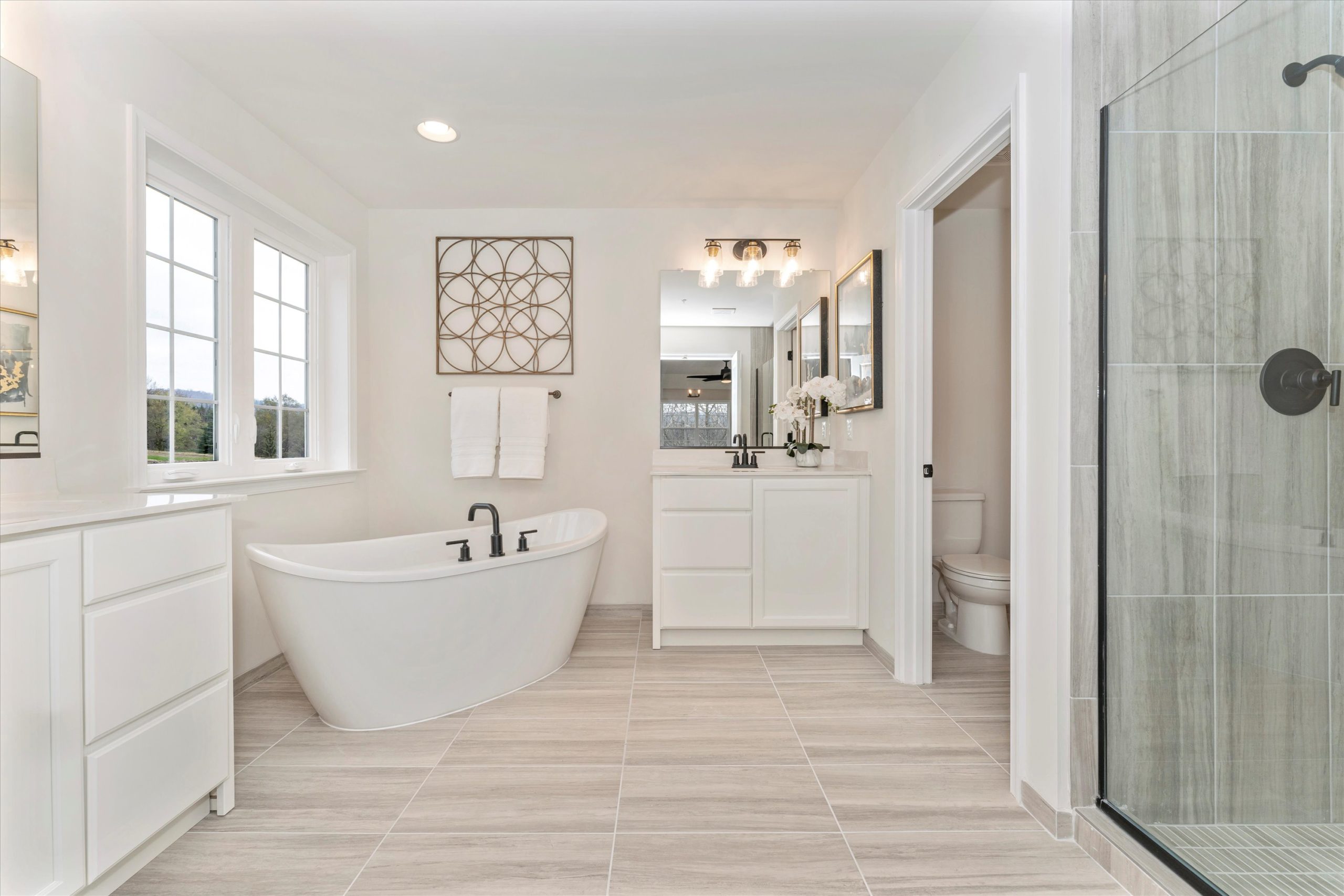 Radford IV Bathroom New Home by Ryan Legacy Builders, Frederick & Myersville MD